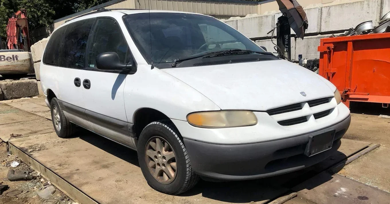 Local used car dealer lot